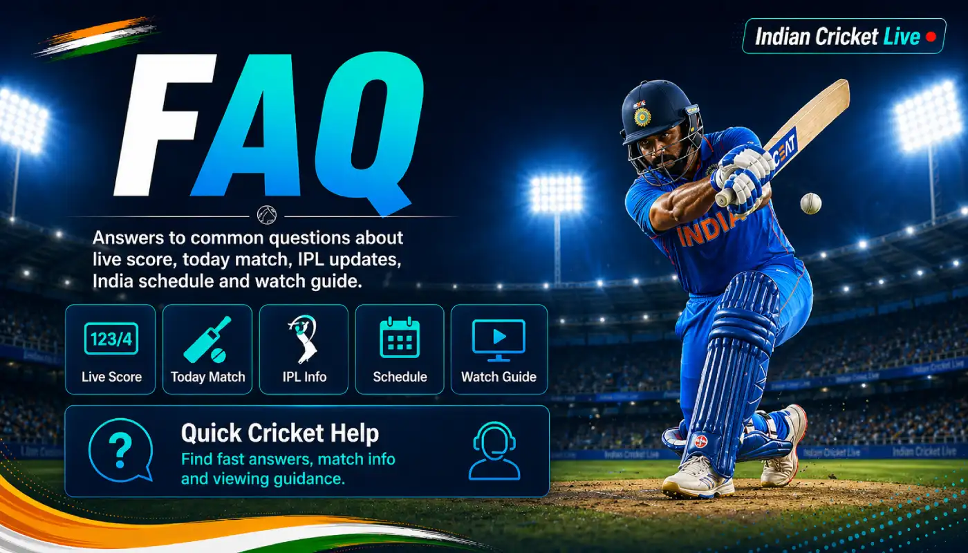 Indian Cricket Live FAQ
