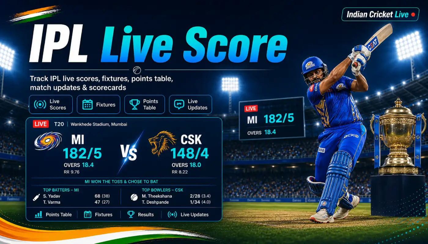 IPL Live Score Today