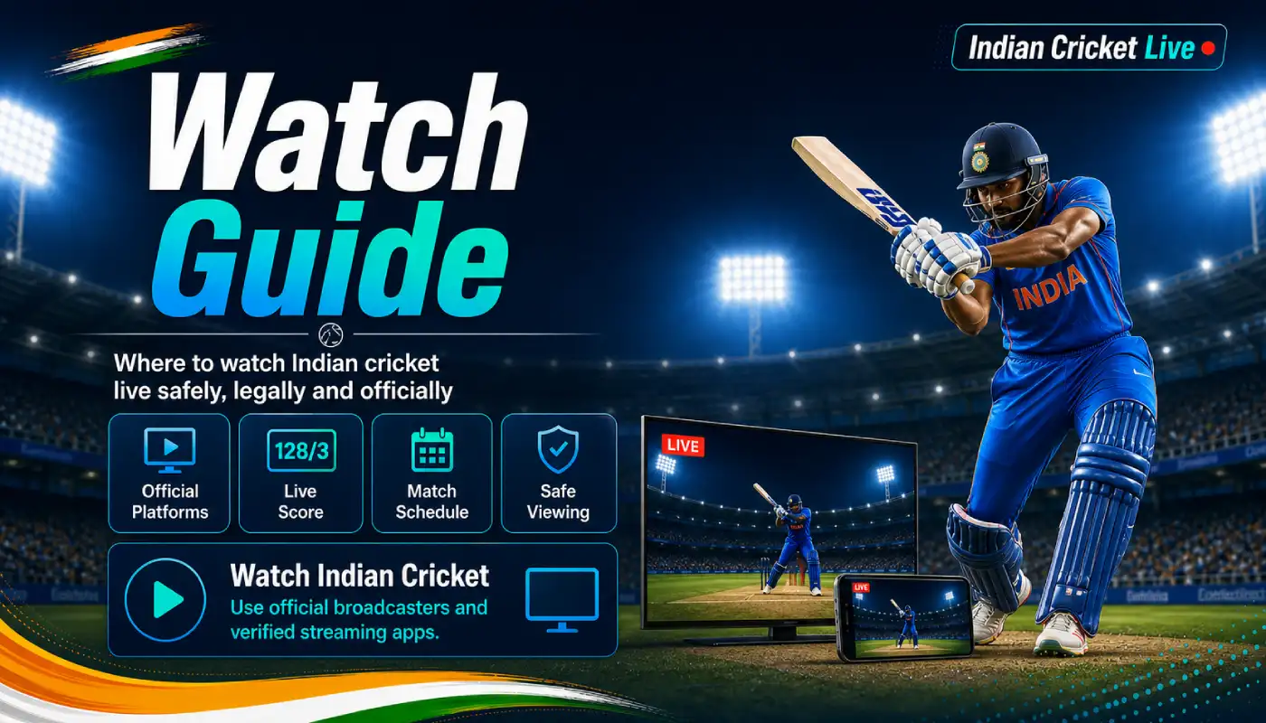 Where to Watch Indian Cricket Live